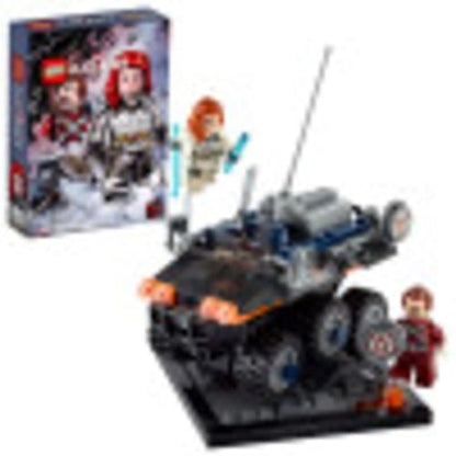 LEGO Marvel Avengers Taskmaster’s Ambush 77905 Exclusive Black Widow Movie Building Kit; Includes Black Widow, Taskmaster and Red Guardian Minifigures