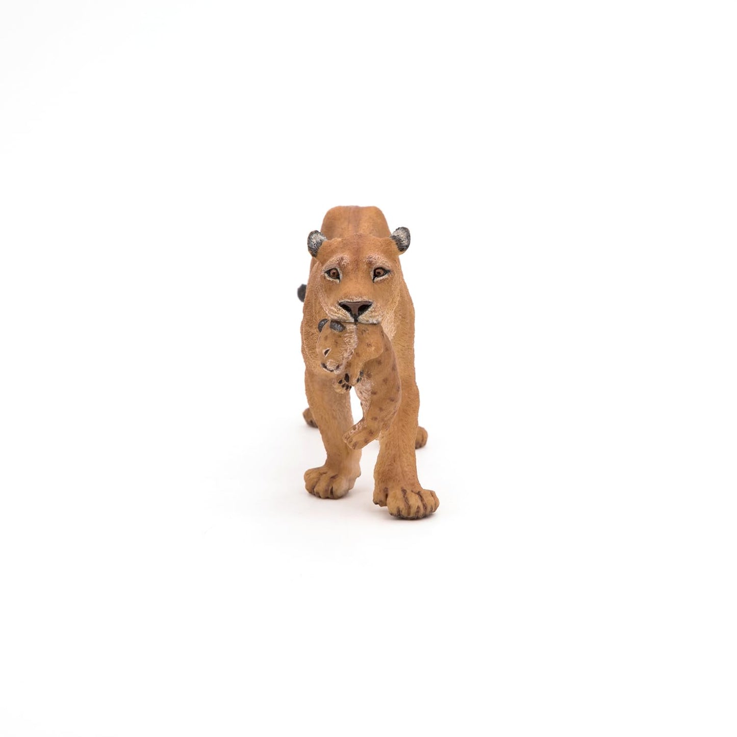 Papo Wild Animal Kingdom Figure, Lioness with Cub, Multicolor (50043) , 6.5cm
