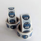 0.5" I Got My COVID-19 Vaccine, Stickers (1" Core, Black, 100 Per Roll)