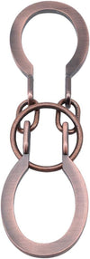 1PC God Lock Puzzle Metal Ring Solution Intellectual Deduction Unlock Puzzle Brain Tease Unlock Horseshoe Buckle Gift