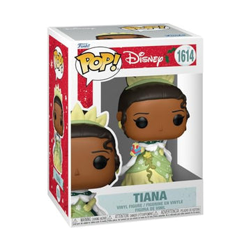 Funko Pop! Disney: Princess Holiday - Tiana - Disney Princesses - Collectable Vinyl Figure - Gift Idea - Official Merchandise - Toys for Kids & Adults