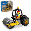 LEGO City Construction Steamroller Toy Playset, Fun Gift, Construction Toy Set for Kids Aged 5 Years Old Plus, Model Truck with a Worker Minifigure,
