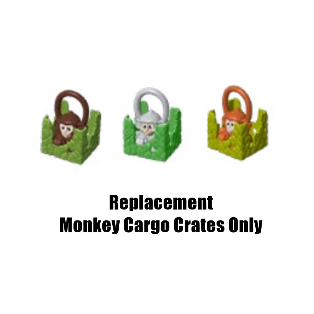 Replacement Parts for Fisher-Price Thomas and Friends Trackmaster Animal Park Monkey Adventure Set GLK81- Replacement Monkey Cargo Crates