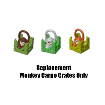 Replacement Parts for Fisher-Price Thomas and Friends Trackmaster Animal Park Monkey Adventure Set GLK81- Replacement Monkey Cargo Crates