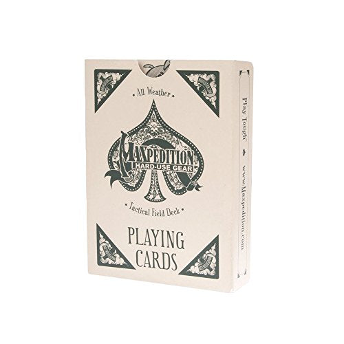 Maxpedition TACFIELDDECK Tactical Field Deck All Weather Playing Cards