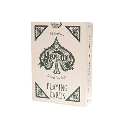 Maxpedition TACFIELDDECK Tactical Field Deck All Weather Playing Cards