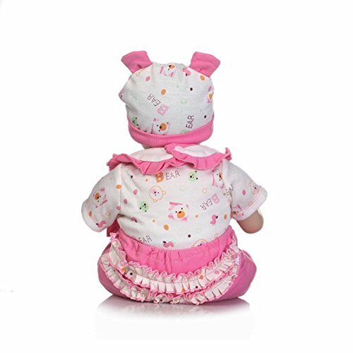 Reborn Baby Dolls Outfit Clothes Accessories for Newborn Baby Girl Dolls Matching Clothing 16-18 Inches