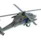 Playmaker Toys U.S. Army Sikorsky UH-60 Black Hawk Helicopter 10" Die Cast Metal Model Toy (1 at Random, Color May Very)