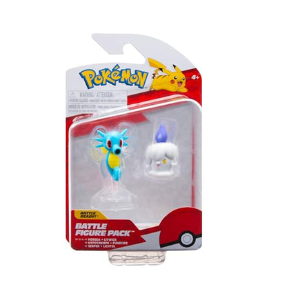 Pokémon Battle Figure 2 Pack (Litwick & Horsea) W15