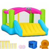 Sportspower Happy Hopper Inflatable Bounce House with Slide, Indoor Outdoor Backyard Bouncer with Heavy-Duty GFCI Blower, ASTM Certified, Ages 3 to 8