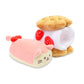 Anirollz Waffle Kittiroll Plush Pillow, Kawaii Kitty Cat in Waffle, 6"