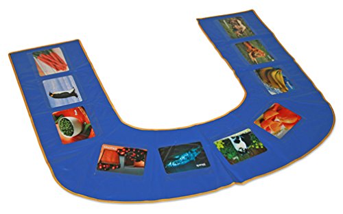 Stages Learning Materials Language Builder Uplay Mat and Flashcard Set for Preschool, Autism, ABA and Speech Therapy Early Learning Flashcards