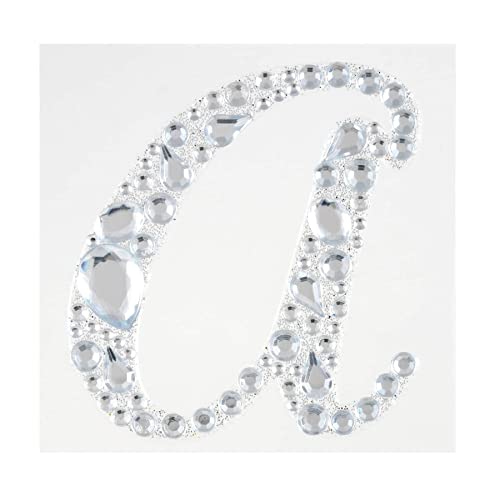 Recollections Bling Alphabet Letter Sticker, 12 Pack