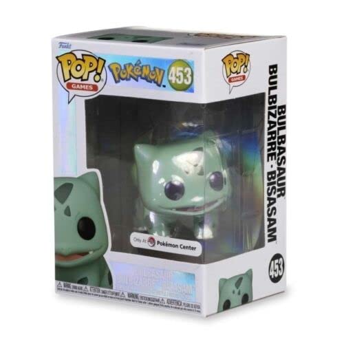 Funko Pop Bulbasaur Pearlescent Pokemon Center Exclusive