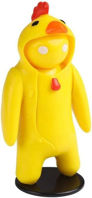 Gang Beasts Yellow Chicken Costume Video Game Fighter Character Figure