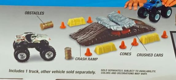 Hot Wheels Monster Jam World Finals Crash Pack