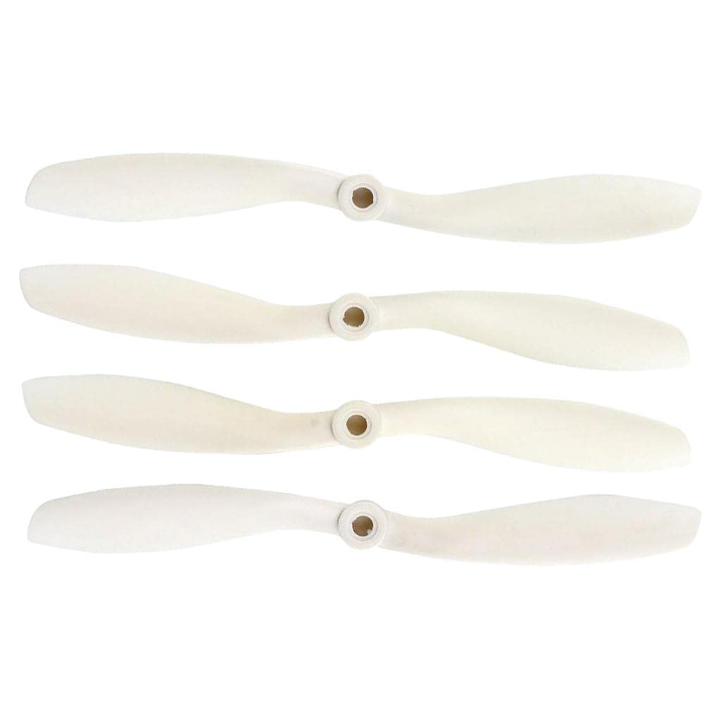 Jili Online 4 Pieces Drone Quadcopter Parts Propeller CW CCW Prop for Cheerson CX-20 CX20 Drone Helicopter 4 Axle Aircraft Gift White