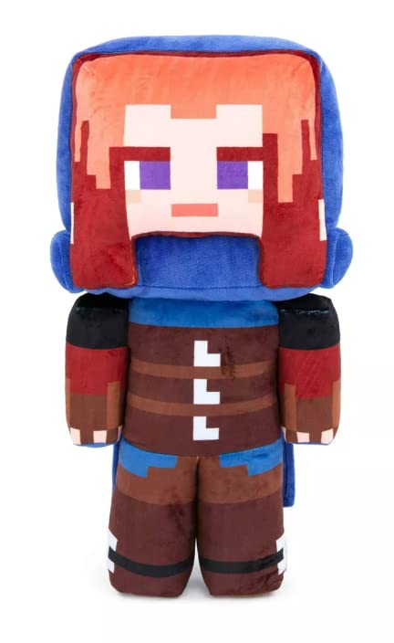 Minecraft Legends Ranger 18 inch Pillow Buddy Basic Plush Character Soft Dolls, Video Game-Inspired Collectible Toy Gifts for Kids & Fans Ages 3 Years