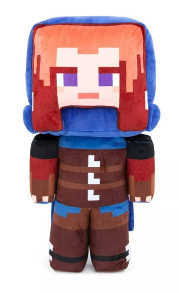 Minecraft Legends Ranger 18 inch Pillow Buddy Basic Plush Character Soft Dolls, Video Game-Inspired Collectible Toy Gifts for Kids & Fans Ages 3 Years