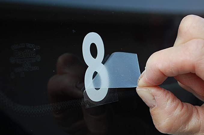 A-Z Alphabet Letters Stickers Vinyl Decals (X2 Sets) Choose Size (V594 Myriad Orange) (10")
