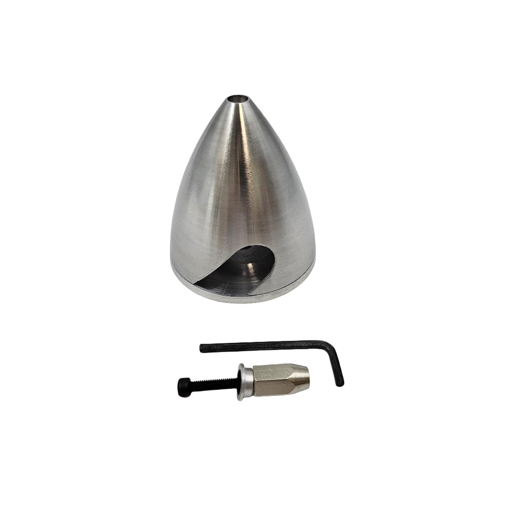 FLFRC Metal Propeller Spinner Dia 70mm-127mm CNC Plane Spinner for DLE Gasoline Engine DLE20 DLE30 DLE55 DLE111 DLE222 RC Airplane (2.75"(70MM))
