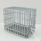Dollhouse Miniature 1:12 Scale Small Galvanized DOG Cage Eiwf307