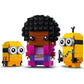 LEGO BricksHeadz Minions 40421 The Rise of Gru - Belle Bottom, Kevin and Bob for Ages 3 & Up