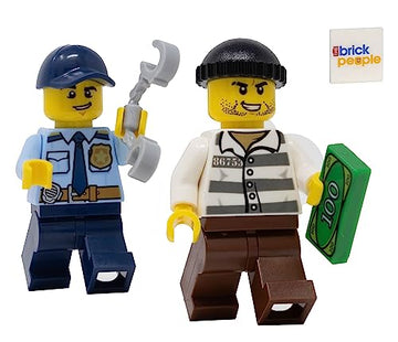 LEGO City: Police Officer Minifigure Chasing Thief