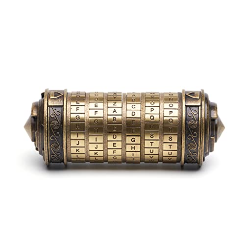 Cryptex Da Vinci Code Money Puzzle Box for Cash Gift Puzzle Boxes with Hidden Compartments Valentine's Day Gift for Boy Birthday Gifts for Her Gifts