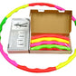 Exercise Hula Hoop Wavy Hoop 2B, 1.8 lb Large, for Teens. 4 Neon Colors