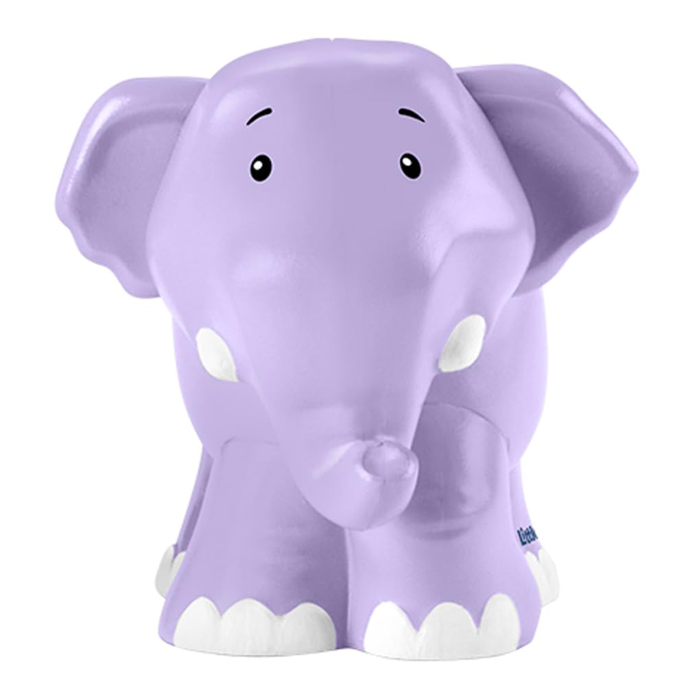 Replacement Part for Fisher-Price Little People Noah's Ark Playset - HNG03 ~ Replacement Purple Elephant Figure ~ Works with Other Sets Too ~