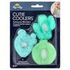 Itzy Ritzy Water-Filled Teethers - Cold Cutie Coolers Textured On Both Sides to Massage Sore Gums & Emerging Teeth - Can Be Chilled in Refrigerator