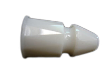 Game Room Guys Pinball Post - Faceted - White Plastic 1-3/16"