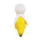 Enivtfz Banana Dinosaur Plush, Bananasaurus Rex Stuffed Animal CuteT-Rex Pillow Funny weirdFruit Plushie The for Dinosaur Lovers Figures Birthday