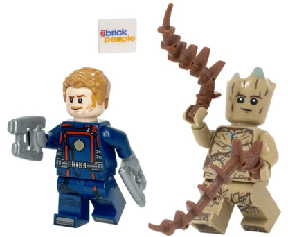 LEGO Superheroes Guardians of The Galaxy Combo: Star Lord and Groot Minifigures - Ages 6+