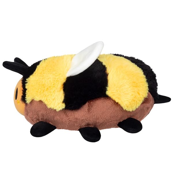 Squishable - Mini Donut Bee - SynthiSquish Collection - 9 in - Soft Toy Collectible Stuffed Animal