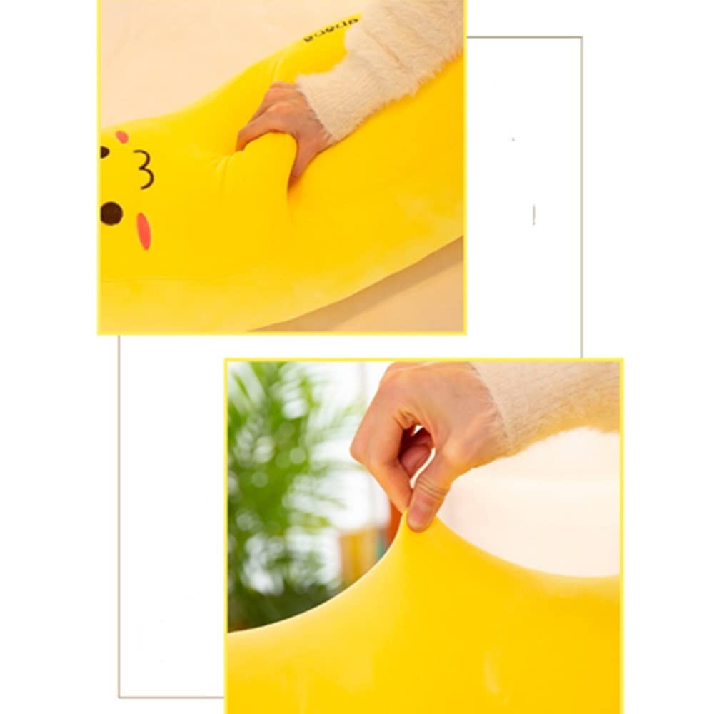 OUKEYI 48cm/18.8 Banana Plush Stuffed Animal Toys, Cute Soft Comfortable Hugging Pillow Birthday Gifts for Kids