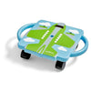 hand2mind Green Plane Glider Scooter Board, Gross Motor Toys, Ages 5+
