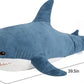 XIGUI 39.5 Inch SharkPlush Toy Pillow,Giant Shark Stuffed Animal,Soft Shark Pillow Cushion Shark Plush Pillow Chubby Stuffed Shark Toy,for Home Room