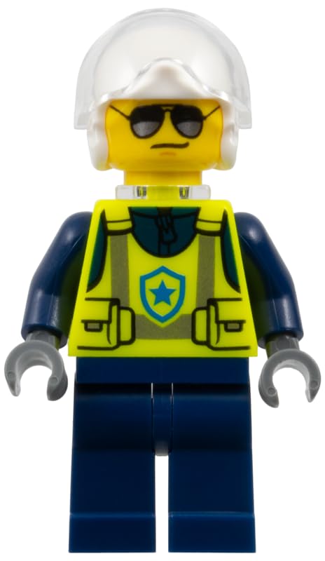 LEGO City: Police Officer Minifigure with Jet Pack - Ages 6+