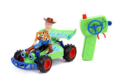 Jada Disney Pixar Toy Story 4 Turbo Buggy W/Woody Radio Control Vehicle, 2.4 Ghz, 1: 24