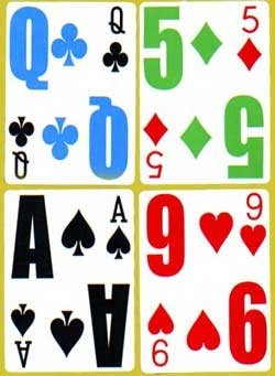 Bicycle EZ See Lo Vision Playing Cards