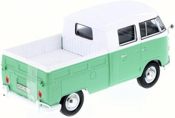 Volkswagen - VW - T1 Pick-Up Bus Van 1/24 Scale Diecast Metal Model - GREEN