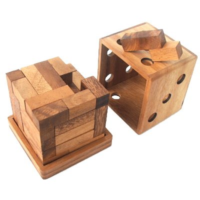 Great Z Cube Wooden Puzzle Brain Teaser