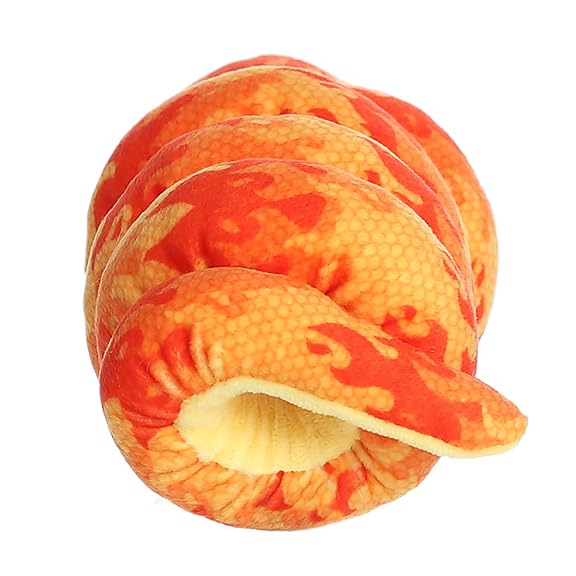 Aurora® Playful Snake Wrist Wranglers™ Fiery Inferno Snake™ Stuffed Animal - Vibrant Colors for an Eye-Catching Design - Perfect for Kids, Adults,