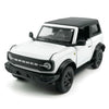 2-Door Bronco Badlands Model Car 1/36 Scale Diecast Toy Cars Metal Alloy Children’s Vehicles, Pull Back Doors Open, Black Rim, Mens Collection, Kids