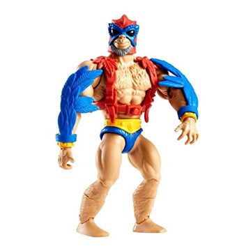 Masters of the Universe Origins Stratos Action Figure with Accessories, Collectible Gift for Motu Fans Ages 6 Years & Older