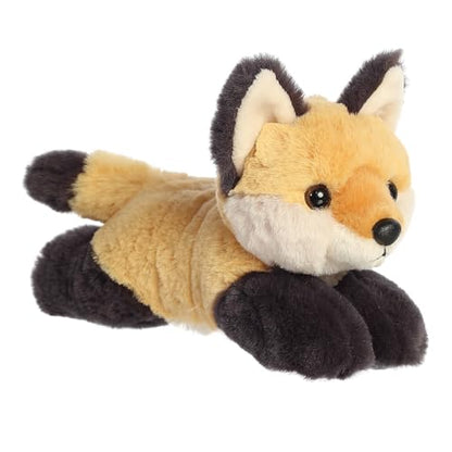 Aurora® Adorable Mini Flopsie™ Fox Kit Stuffed Animal - Mini Companions Ready for Playful Adventures - for Kids All Ages, Toddlers, Adults,
