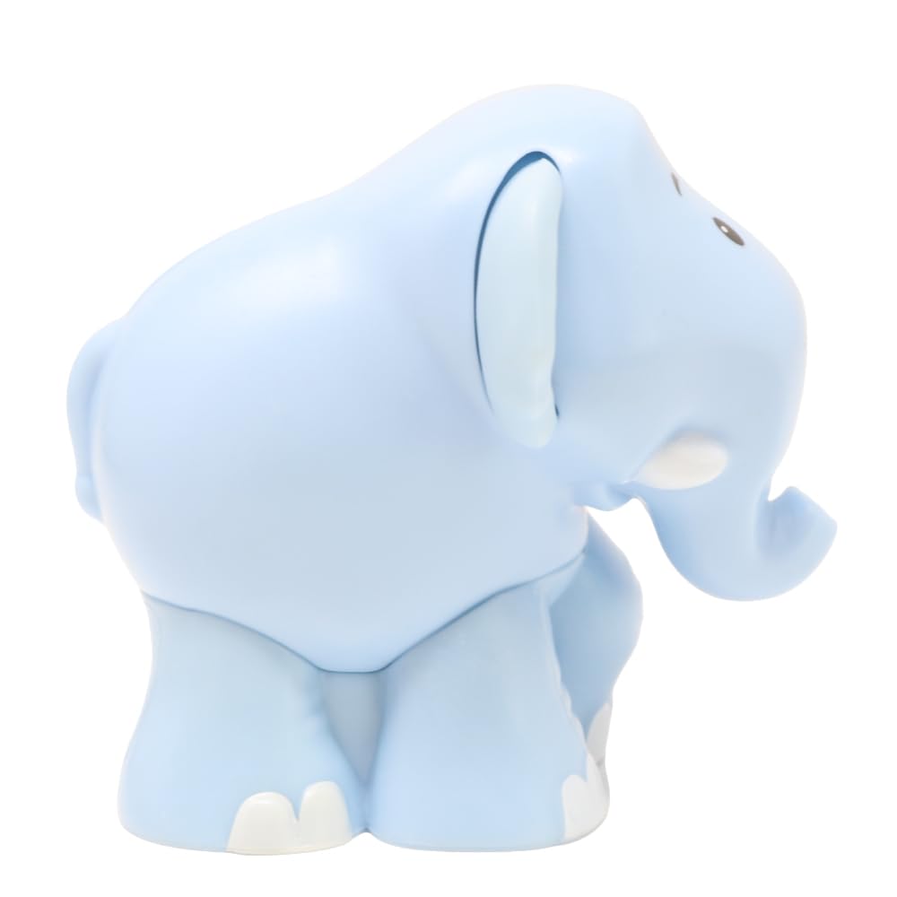 Fisher-Price Replacement Part Little People Noah's Ark Zoo Safari Jungle Animals Playset JLV11 - Replacement Blue Elephant Figure