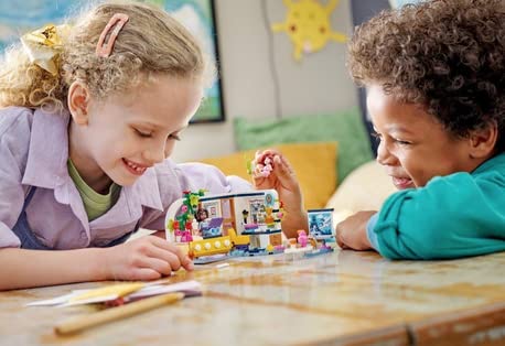 LEGO Friends Aliya's Room Building Set 41740 Collectible Toy Set, Pretend Play Mini Sleepover Party Bedroom Playset, Great Gift for Girls Boys Kids